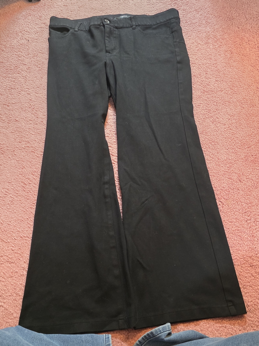 Torrid Ponte Luxe Bombshell Bootcut Black High-Rise Pants 22R